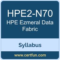 HPE2-N70 Lernressourcen