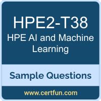 HPE2-T38 Online Praxisprüfung