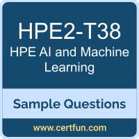 HPE2-T38 PDF Demo