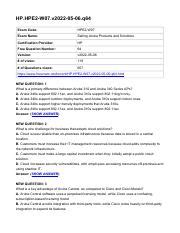 HPE2-W07 PDF Testsoftware