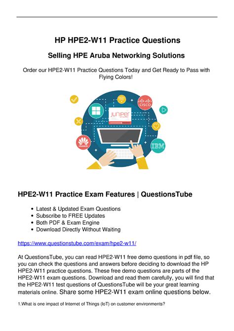 HPE2-W11 Online Test