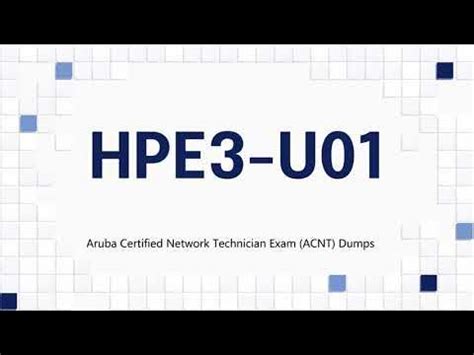 HPE3-U01 Testengine