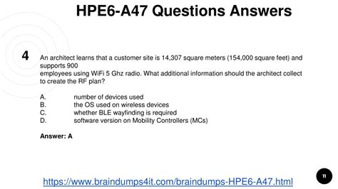 HPE6-A47 Prüfungsfrage