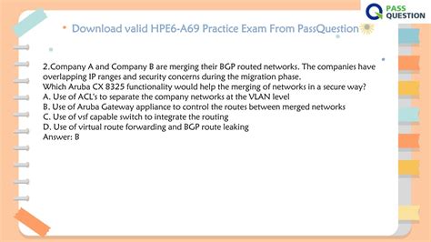 HPE6-A69 Echte Fragen