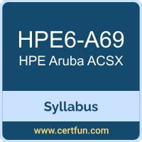 HPE6-A69 Lernressourcen