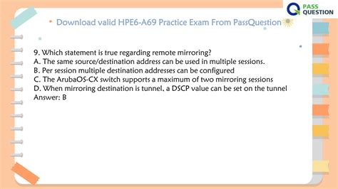 HPE6-A69 Prüfungsaufgaben