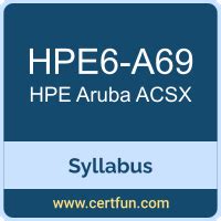 HPE6-A69 Prüfungsmaterialien