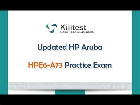 HPE6-A73 Online Praxisprüfung