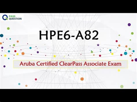 HPE6-A82 Testking