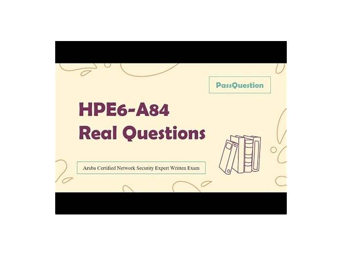 HPE6-A84 Best Vce