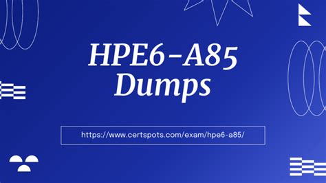 HPE6-A85 Lernressourcen