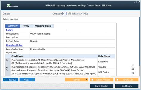 HPE6-A86 Online Prüfung