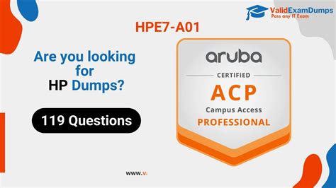 HPE7-A01 Zertifikatsdemo