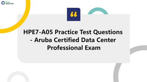 HPE7-A05 Valid Exam Simulator