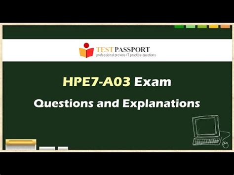 HPE7-A06 Prüfungsinformationen