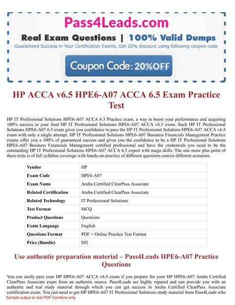 HPE7-A07 Exam Fragen