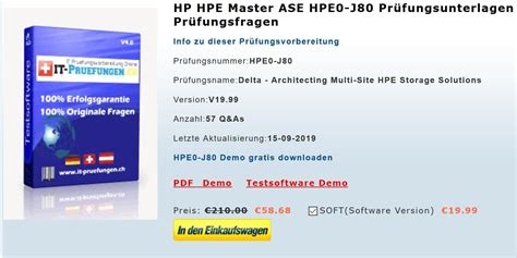 HPE8-M03 Zertifizierungsprüfung