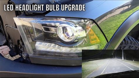 HR Tested: 94% Brighter LED Bulbs for the 2009-2024 Dodge Ram ... - YouTube