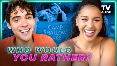 HSMTMTS Cast Plays Would You Rather: Camp Edition Joshua …