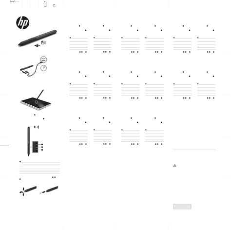 HSNW001P HP Active Pen G2 User Manual Wacom - FCC ID