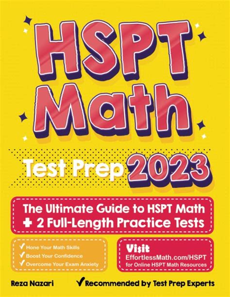 HSPT Math Test Prep The Ultimate Guide to HSPT Math + 2 FullLength