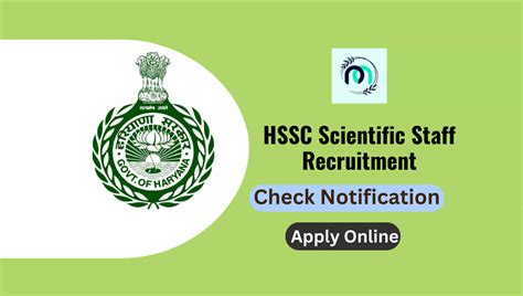 HSSC FSL Scientific Staff Recruitment 2024 Admit Card