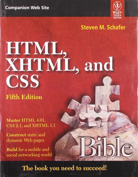 HTML, XHTML, and CSS Bible