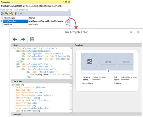 HTML Tags WinForms Controls DevExpress Documentation