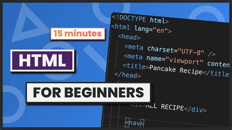 HTML Video: The Beginner