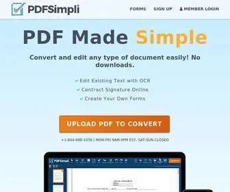 HTML to PDF Made Simple PDFSimpli