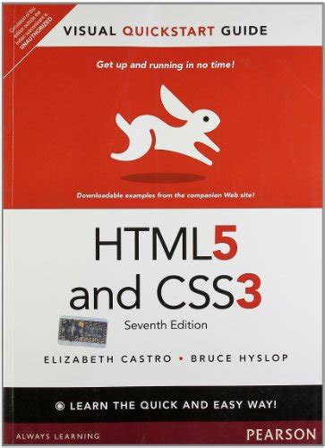 HTML5 and CSS3 (Visual QuickStart Guide)