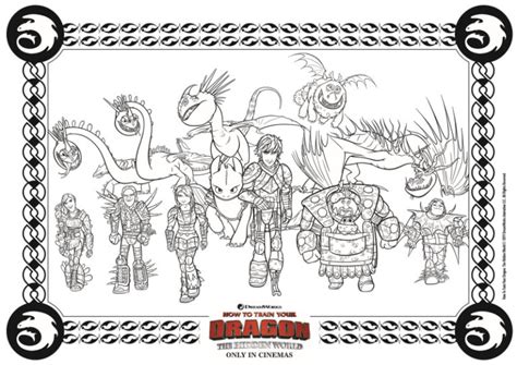 HTTYD Coloring Page Free Printable Activity Mama Likes This