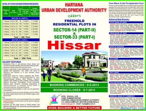 HUDA Residential Plots Scheme Hisar – Location Plan …