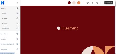 Huemint - AI color palette generator - coolestguyplanet.net