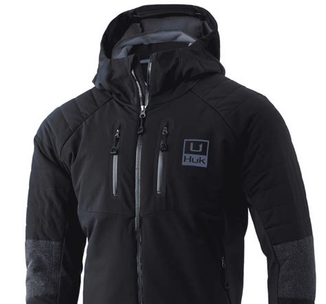 HUK ICON X SUPERIOR HYBRID JACKET - BLACK - LL Tackle World