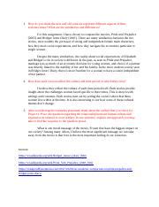 HUM 100 Short Answer Human Culture and Expression Over Time 33 33