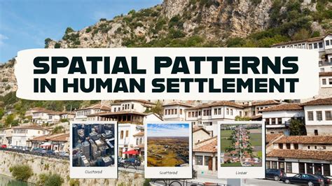 HUMAN SETTLEMENT SYSTEMS: SPATIAL PATTERNS AND TRENDS