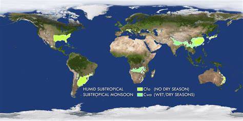 Humid subtropical climate - raincitystudios.com