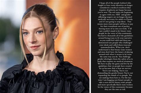 Hunter Schafer Is Facing Backlash For Liking And Commenting On A ... - wintechmobiles.com