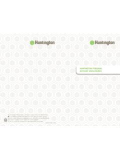 HUNTINGTON PERSONAL ACCOUNT DISCLOSURES