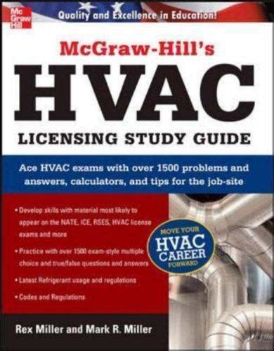 Read Online Hvac Licensing Study Guide By Rex  Miller