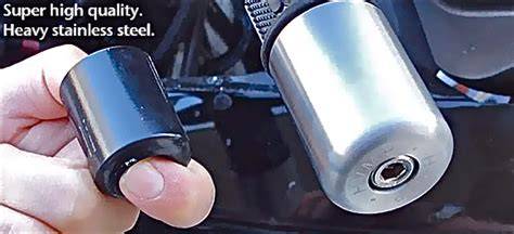 HVMP Motorcycle Bar Ends to Reduce Vibrations - raincitystudios.com