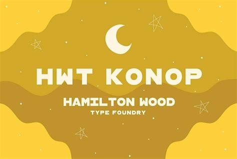 HWT Konop Font - YouWorkForThem