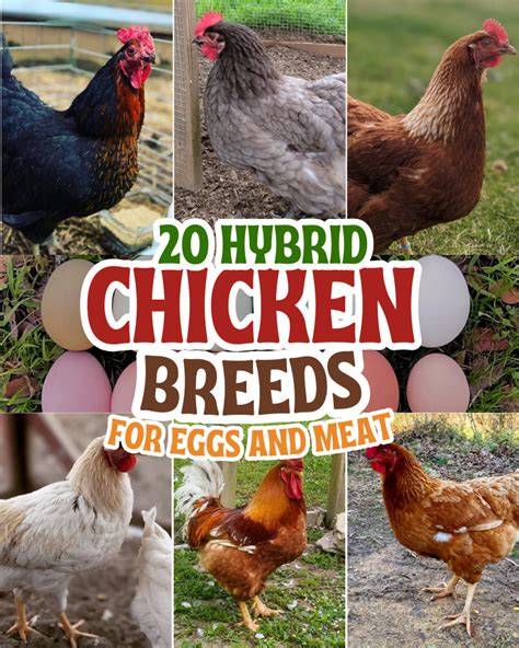 hybrid breeds of chickens - PoultryWizard - raincitystudios.com