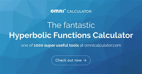 Hyperbolic Functions Calculator - wintechmobiles.com