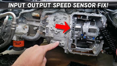 HYUNDAI INPUT OUTPUT SPEED SENSOR LOCATION REPLACEMENT SONATA ... - YouTube