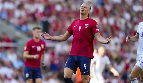 Haaland scores but Norway loses to Scotland in Euro qualifying