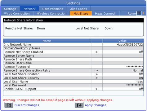 Haas network setup.  Follow your favourite Haas drivers through the year...