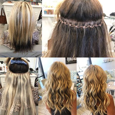 Habit hair extensions. habit extension method is the most comfortable, versatile extension method to wear!Hand-Tied wefts are attached to silicone lined beads and string, making it the healthiest extension method available as well! Does your hair lack volume? Are you looking to add length to get you out of the ‘medium’ length phase? 