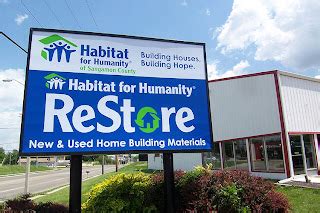 Volunteer. The ReStore is a discount store that sells donat